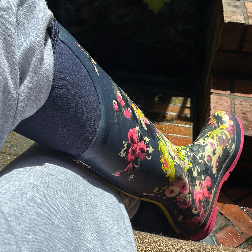 Floral Women's Rain Boots by jonles